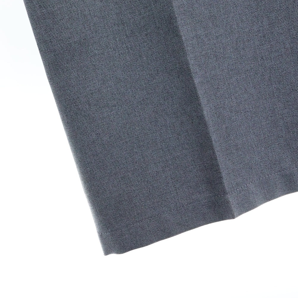 STOCKHOLM SURFBOARD CLUB(ストックホルムサーフボードクラブ) センタープレス ワイドスラックスパンツ グレー