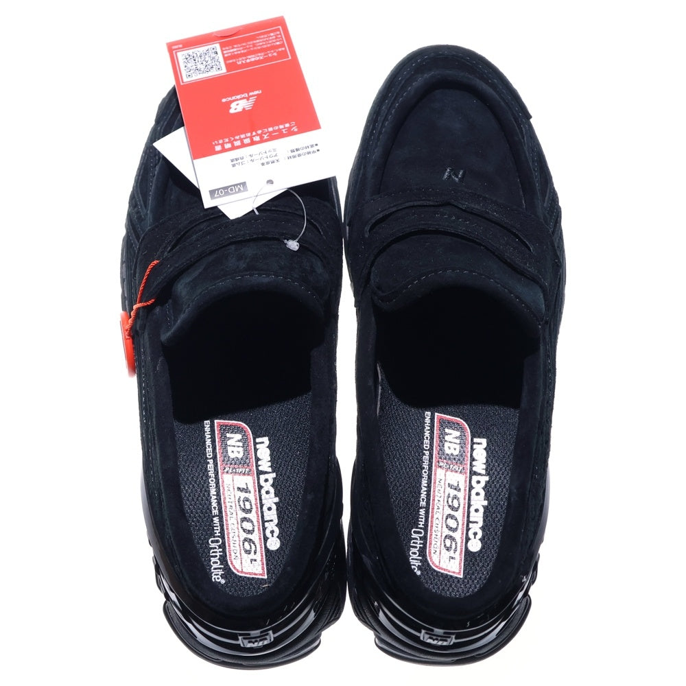 New Balance(ニューバランス) U1906LNT BLACK SUEDE ブラックスウェード ローカットスニーカー ローファー ブラック US8/26cm