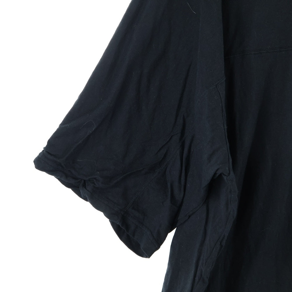 UNDERCOVER(アンダーカバー) 24SS tee custom tee ドッキングTシャツ ブラック UC1D4801
