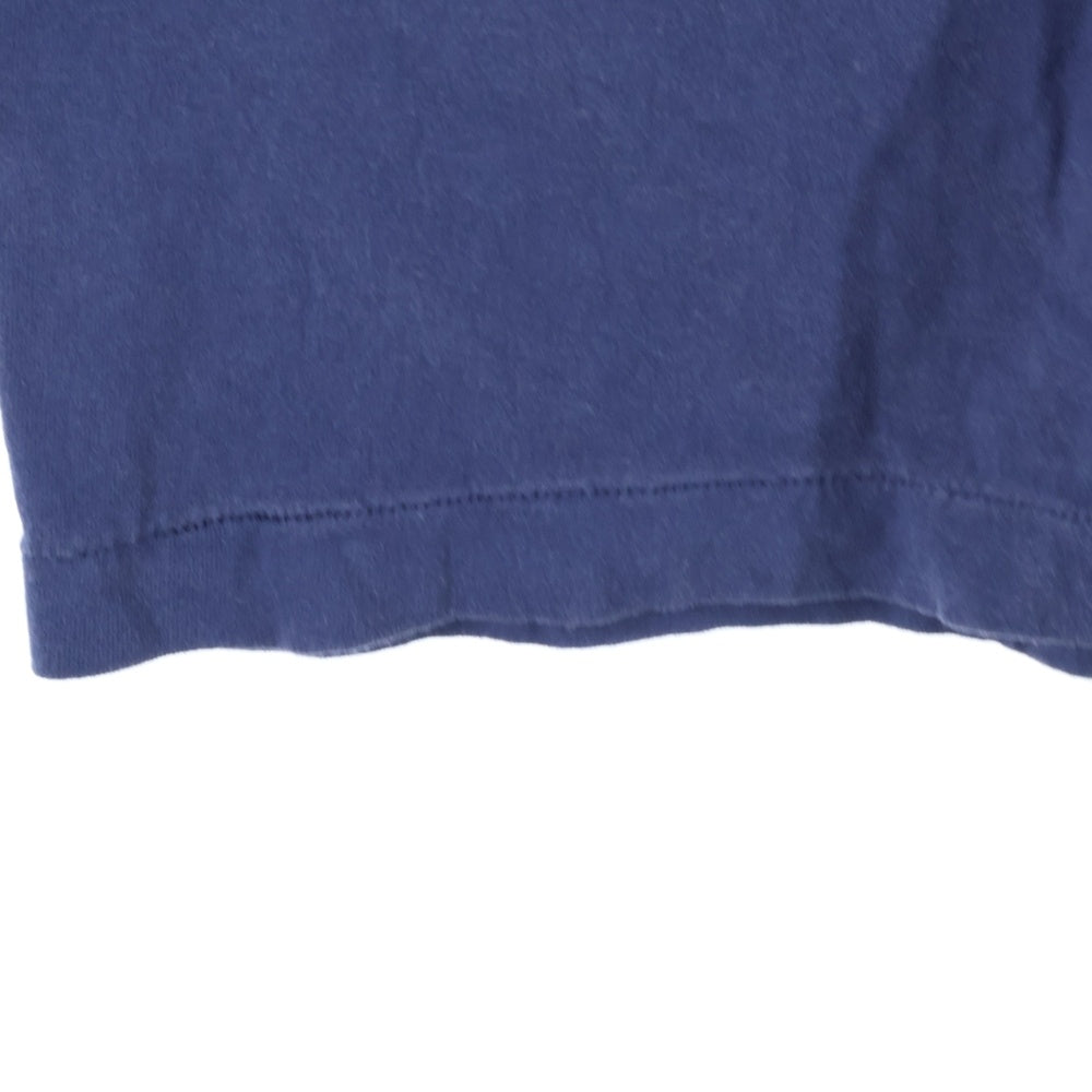 SAINT MICHAEL(セントマイケル) 25SS GS SS TEENAVY ヴィンテージ加工Tシャツ ネイビー SM-HR8-0000-C07