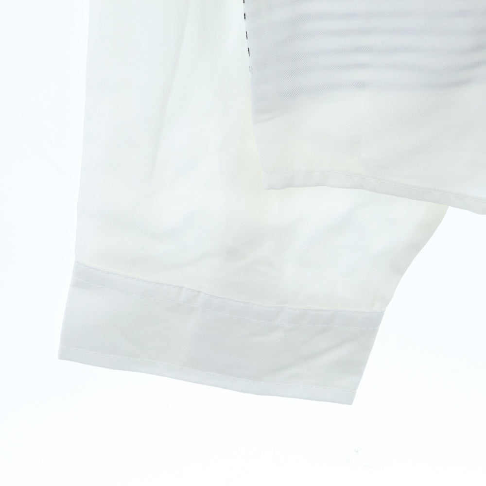 PLEASURES(プレジャーズ) ×Joy Division NOTHING BUTTON DOWN SHIRTS WHITE ジョイ ディビジョン ノッシング ボタン ダウン シャツ ホワイト