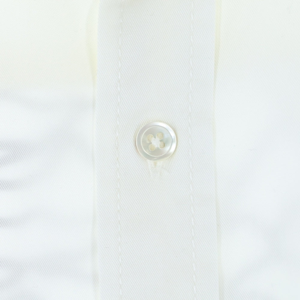 PLEASURES(プレジャーズ) ×Joy Division NOTHING BUTTON DOWN SHIRTS WHITE ジョイ ディビジョン ノッシング ボタン ダウン シャツ ホワイト