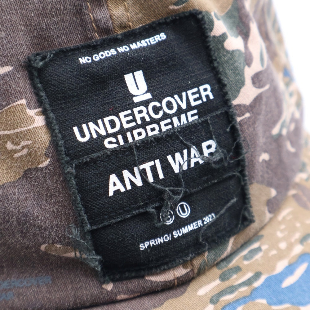 SUPREME(シュプリーム) 23SS×UNDERCOVER Studded 6-Panel アンダーカバー スタッズ 6パネル キャップ カーキ