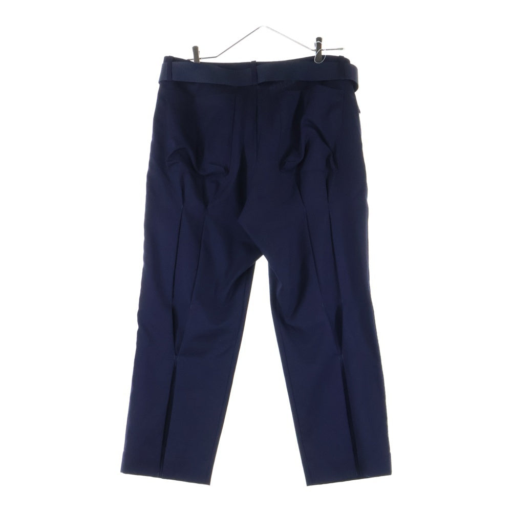 UNDERCOVER(アンダーカバー) ×the shepherd ザシェパード フラグメント 加工 ベルト付き ボンテージ パンツ ネイビー USR9591-2