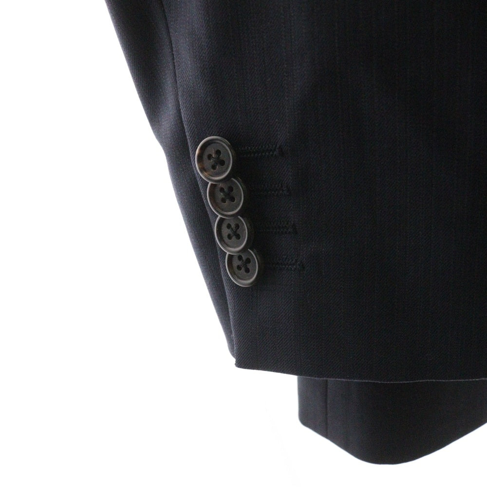 Paul Smith(ポールスミス) ドッテッドストライプ シングル2Bスーツ セットアップ ネイビー 1439S