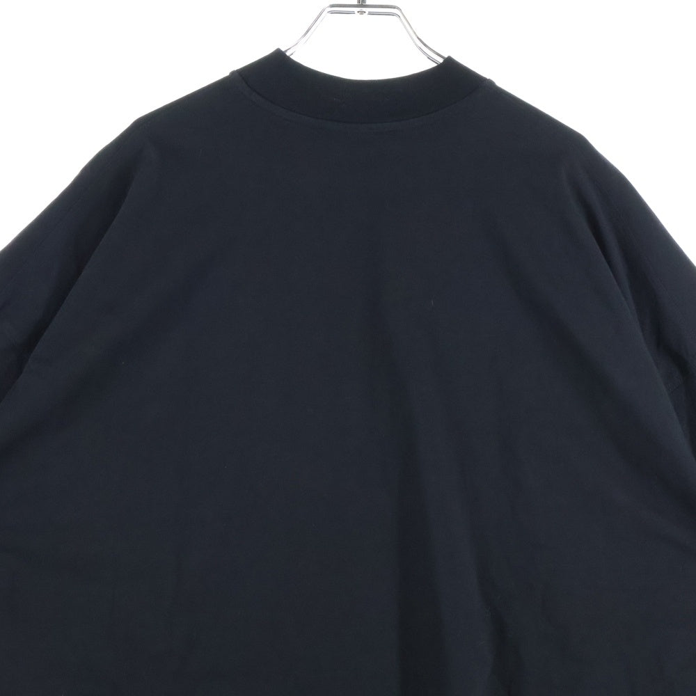JIL SANDER(ジルサンダー) モックネック 半袖Tシャツカットソー J21GC0005 ブラック
