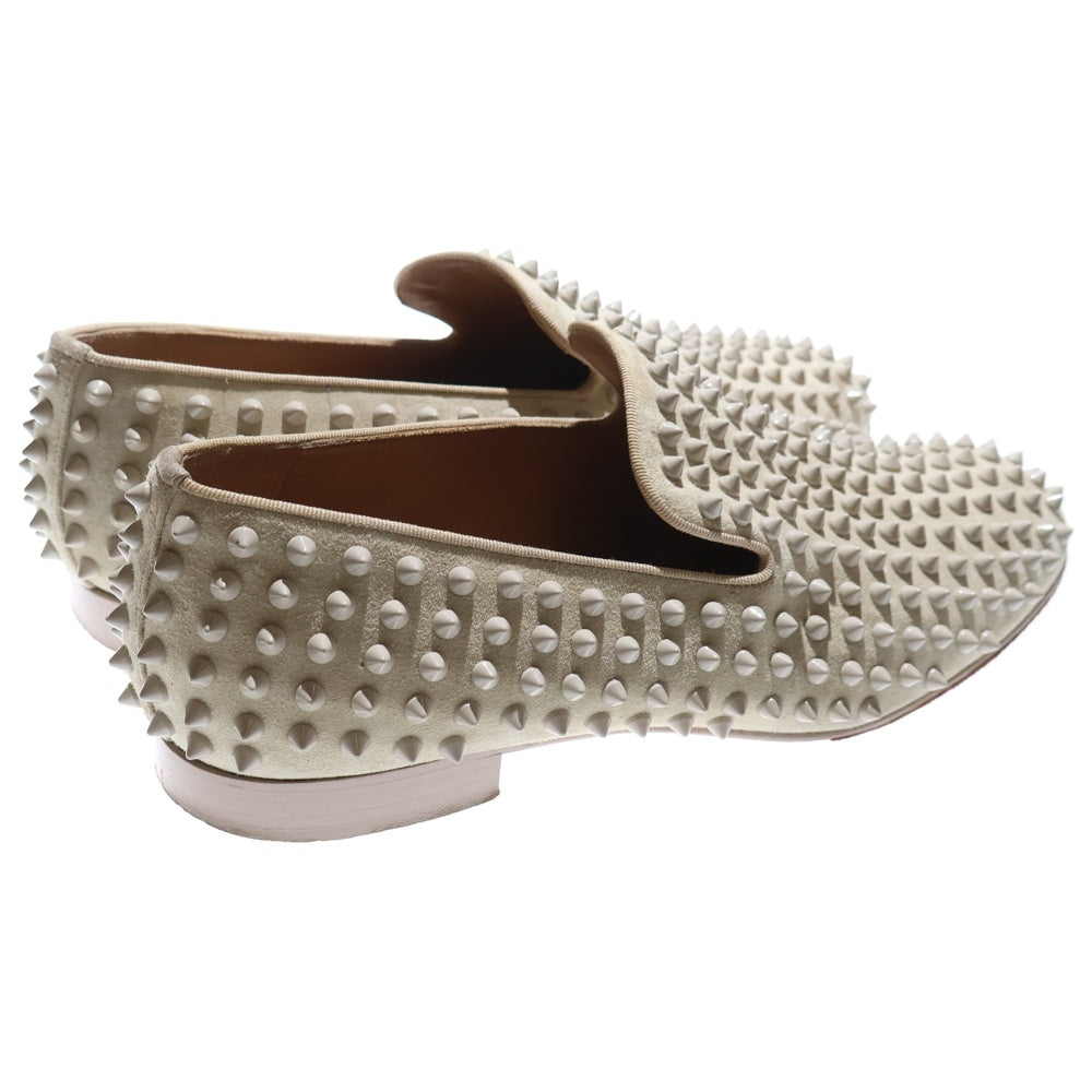 CHRISTIAN LOUBOUTIN(クリスチャンルブタン) ローラーボード スウェード スタッズ スパイク ローファー シューズ