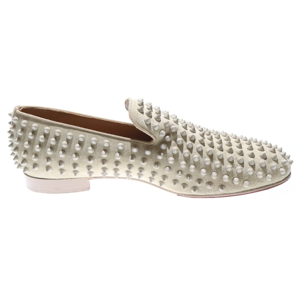 CHRISTIAN LOUBOUTIN(クリスチャンルブタン) ローラーボード スウェード スタッズ スパイク ローファー シューズ