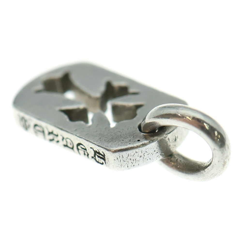 CHROME HEARTS(クロムハーツ) DT TNY CO CRS タイニーカットアウトクロスドッグタグ チャーム ペンダントトップ シルバー BCA252
