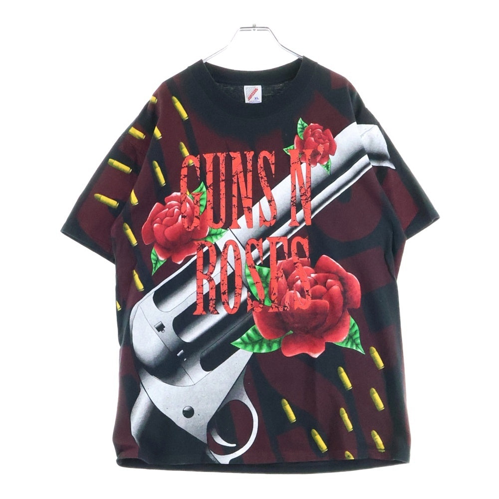 VINTAGE(ヴィンテージ) 90s VINTAGE GUNS N' ROSES ガンズ・アンド・ローゼズ ブートレグ 半袖Tシャツ ブラック