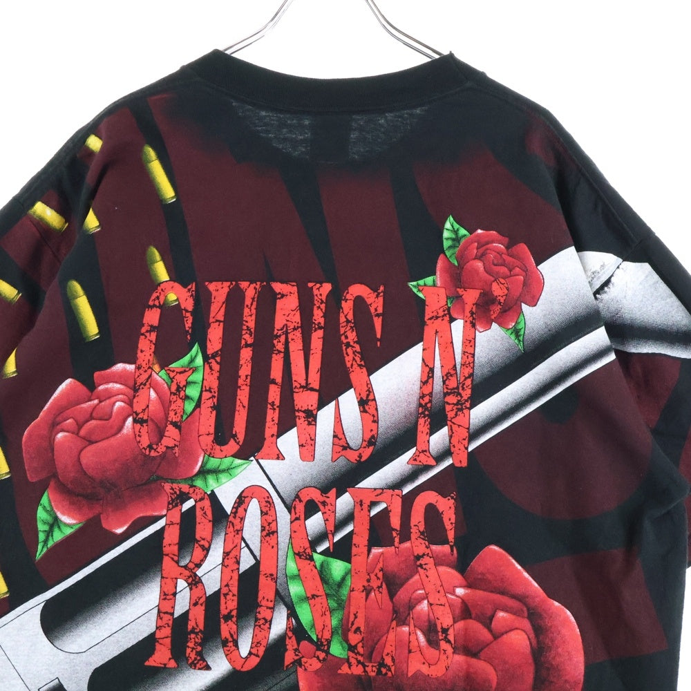 VINTAGE(ヴィンテージ) 90s VINTAGE GUNS N' ROSES ガンズ・アンド・ローゼズ ブートレグ 半袖Tシャツ ブラック