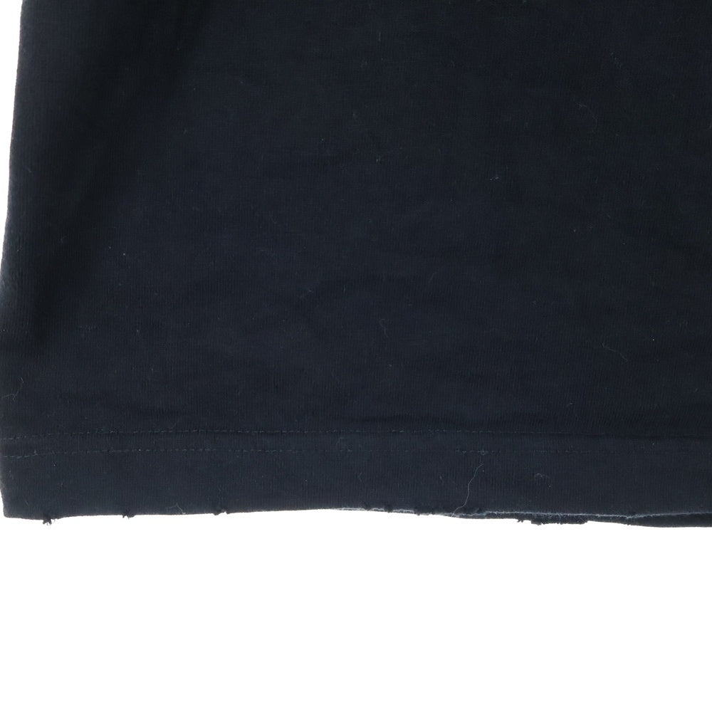 BALENCIAGA(バレンシアガ) 24SS ダークウェブオーバーサイズ半袖Tシャツ ブラック 739028 TPVN5