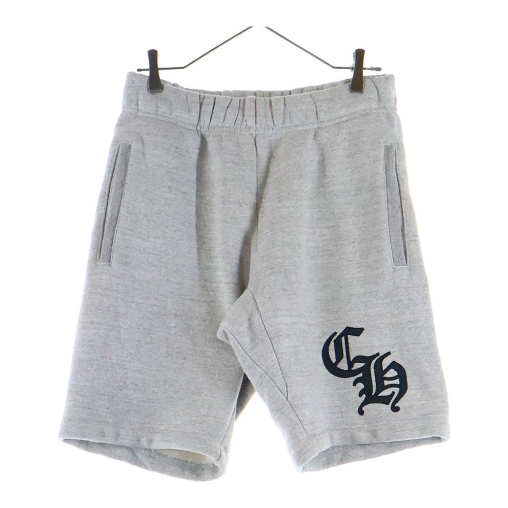 CHROME HEARTS(クロムハーツ) 25SS Y NOT CH Applique Embroidery スウェットハーフパンツ ショートパンツ グレー