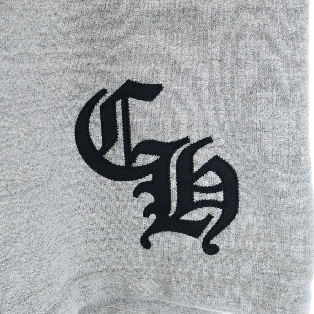 CHROME HEARTS(クロムハーツ) 25SS Y NOT CH Applique Embroidery スウェットハーフパンツ ショートパンツ グレー