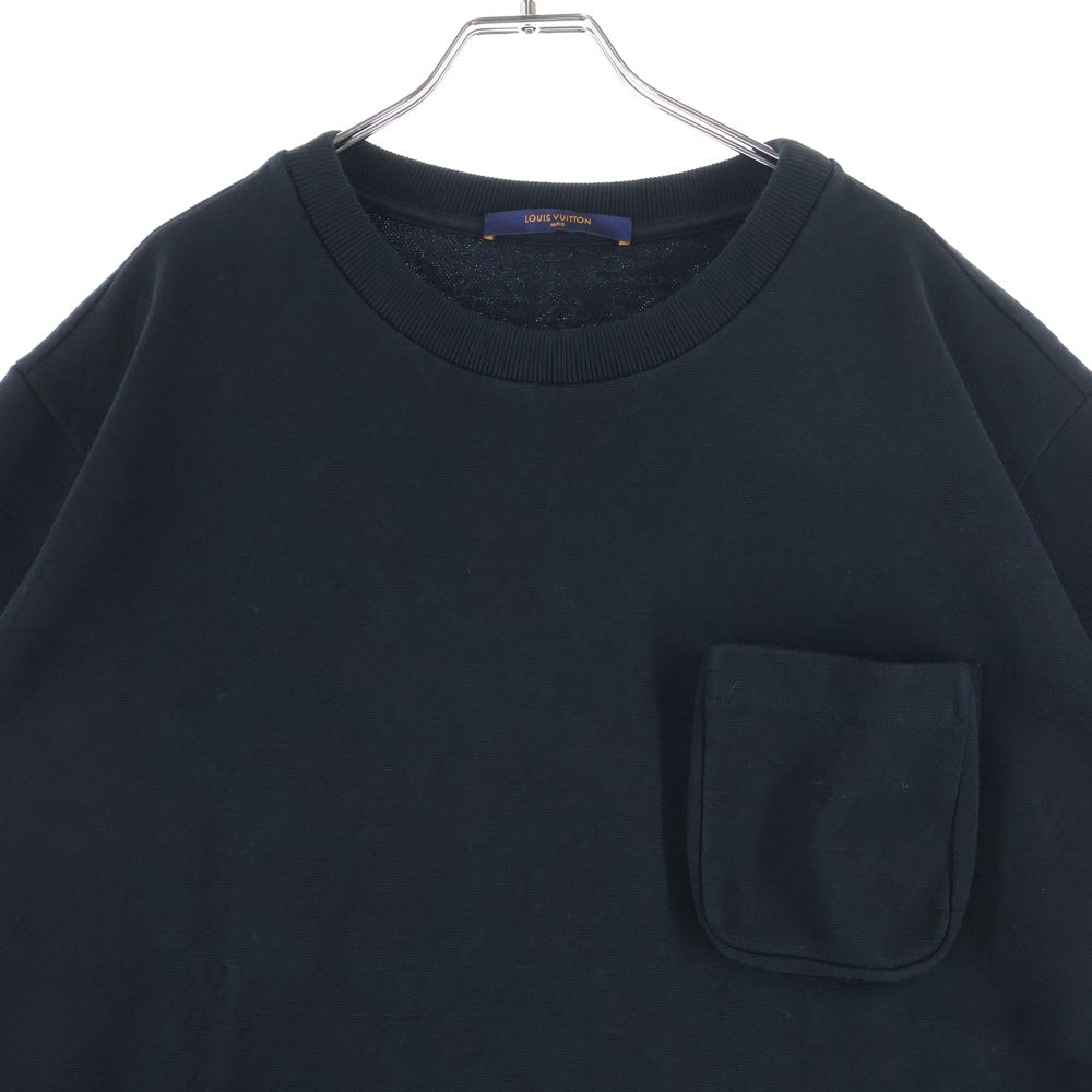 LOUIS VUITTON(ルイヴィトン) 20AW シグネチャー3Dポケットモノグラム 半袖 Tシャツ ブラック RM202Q TCL HIY49W