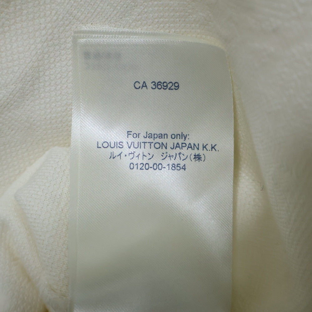LOUIS VUITTON(ルイヴィトン) 21AW シグネチャー3Dポケットモノグラム 半袖 Tシャツ ホワイト RM212Q TCL HIY49W