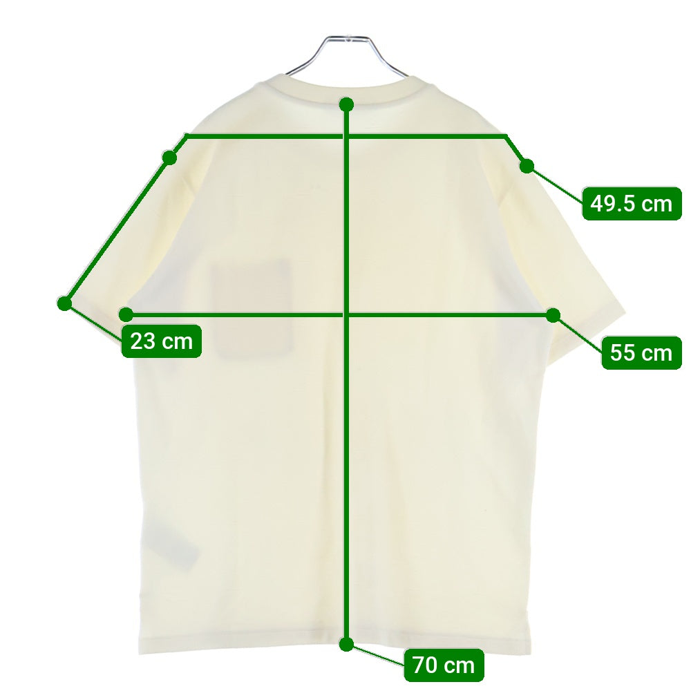LOUIS VUITTON(ルイヴィトン) 21AW シグネチャー3Dポケットモノグラム 半袖 Tシャツ ホワイト RM212Q TCL HIY49W