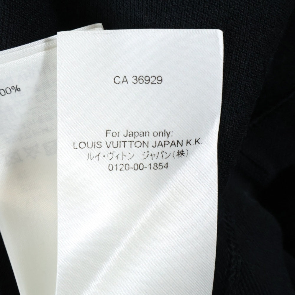 LOUIS VUITTON(ルイヴィトン) 22AW ハーフダミエポケット半袖Tシャツ ブラック RM222Q VHI HJY40W