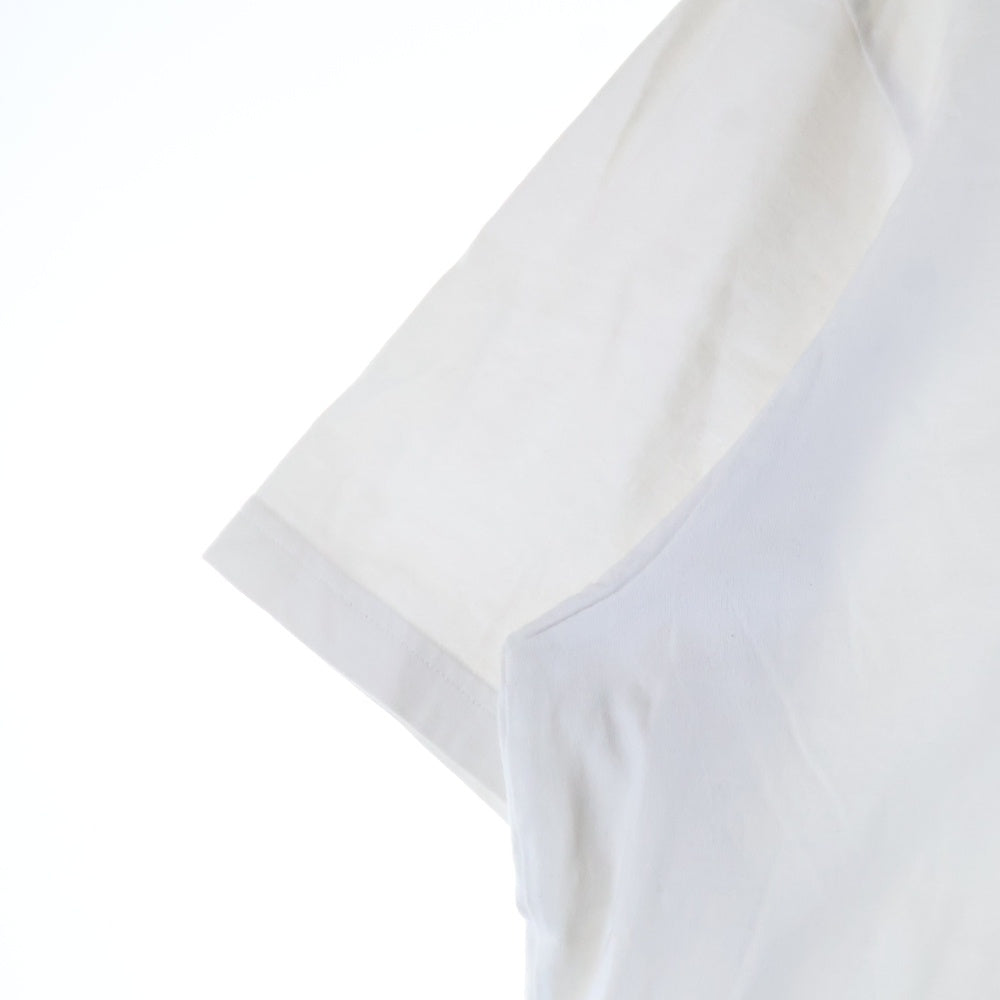 SUPREME(シュプリーム) 19SS Mesh Stripe Pocket メッシュ ストライプ ボックスロゴ ポケット クルーネック 半袖Tシャツ ホワイト