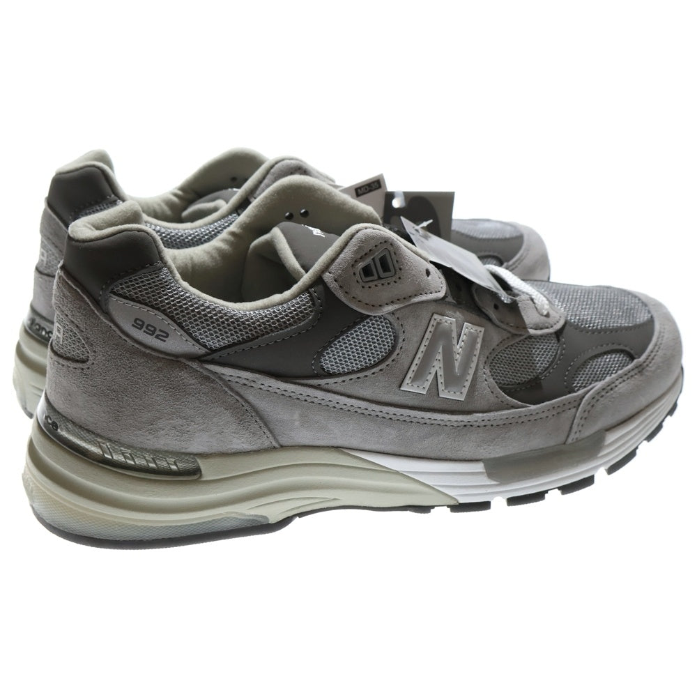 New Balance(ニューバランス) U992GY 2025 USA製 メッシュ ローカットスニーカー グレー US11/29cm