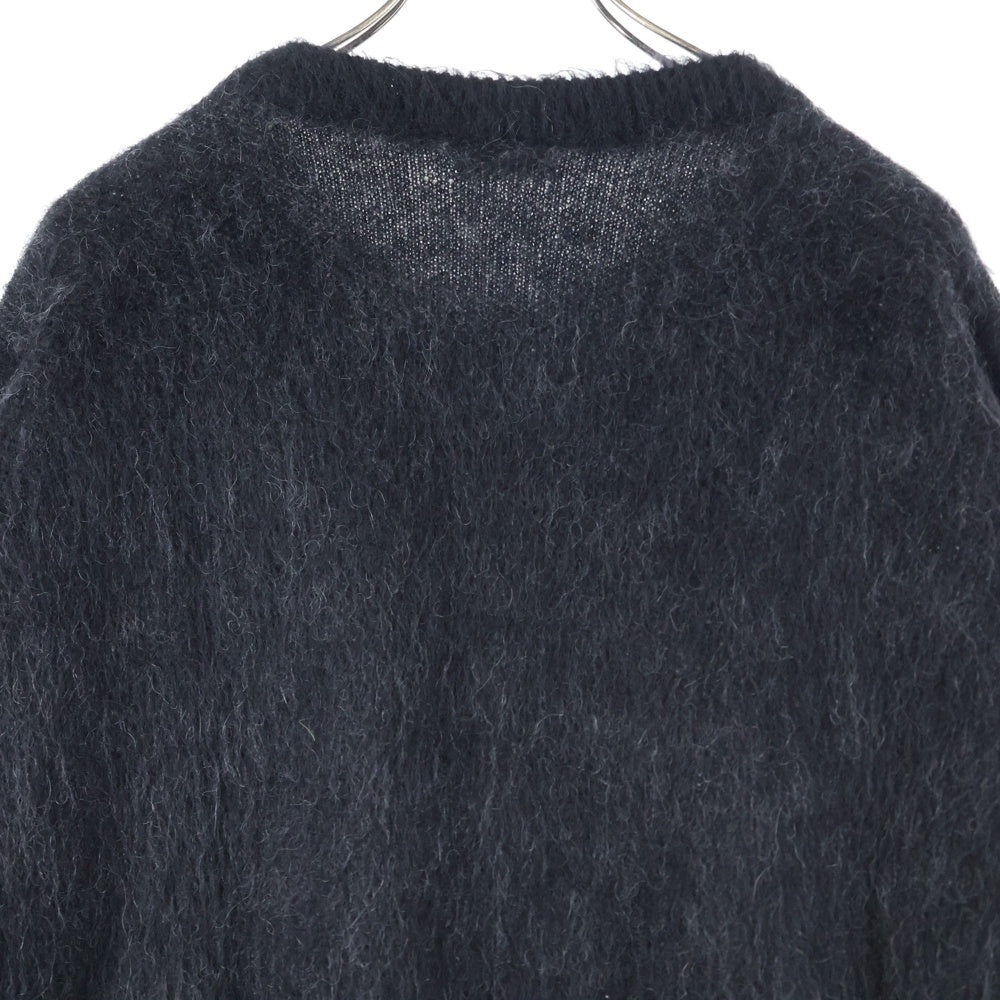 CELINE(セリーヌ) 22AW BOY DOLL ブラッシュドシルクモヘア ニット ブラック 2AC73997S