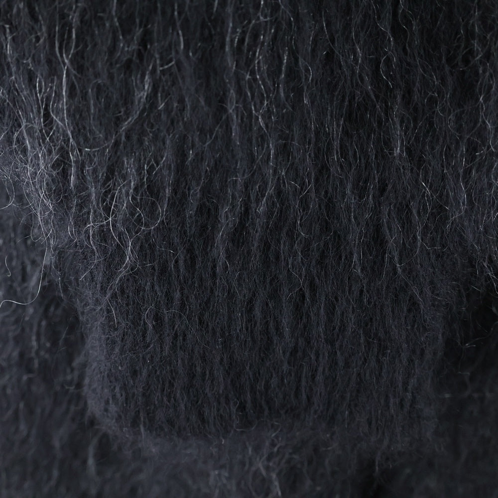 CELINE(セリーヌ) 22AW BOY DOLL ブラッシュドシルクモヘア ニット ブラック 2AC73997S