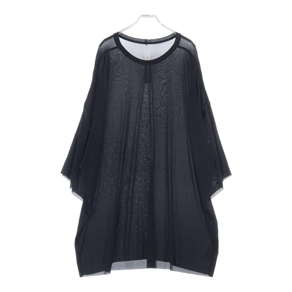 Rick Owens(リックオウエンス) 24SS LIDO TOMMY T オーバーサイズ半袖Tシャツ ブラック