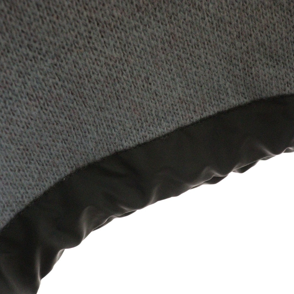 MAISON KITSUNE(メゾンキツネ) ×and wander Pullover Knit アンドワンダー フロントロゴ プルオーバーニット ブルー 574-3284908