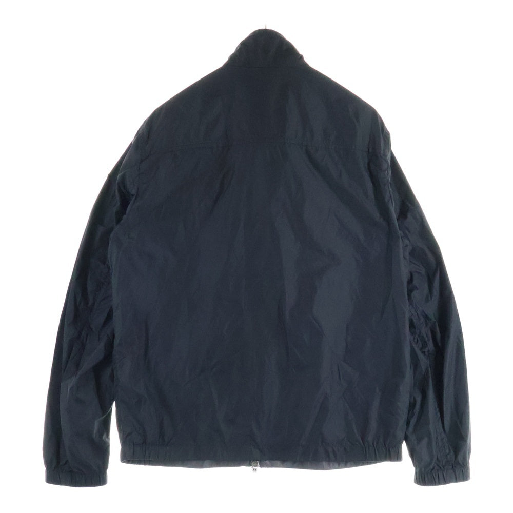 MONCLER(モンクレール) RENOIR GIUBBOTTO ナイロンジャケット ジップアップ ロゴ ワッペン ブラック 510914161185