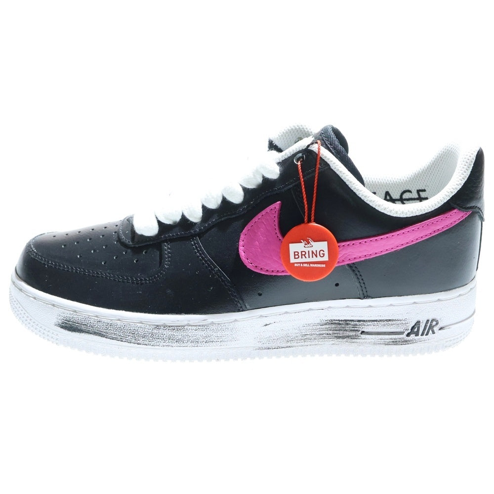 NIKE(ナイキ) ×PEACEMINUSONE AIR FORCE 1 3.0 G-DRAGON ピースマイナスワン エアフォース 1 パラノイズ ローカットスニーカー シューズ ブラック US8.5/26.5cm AQ3692-004