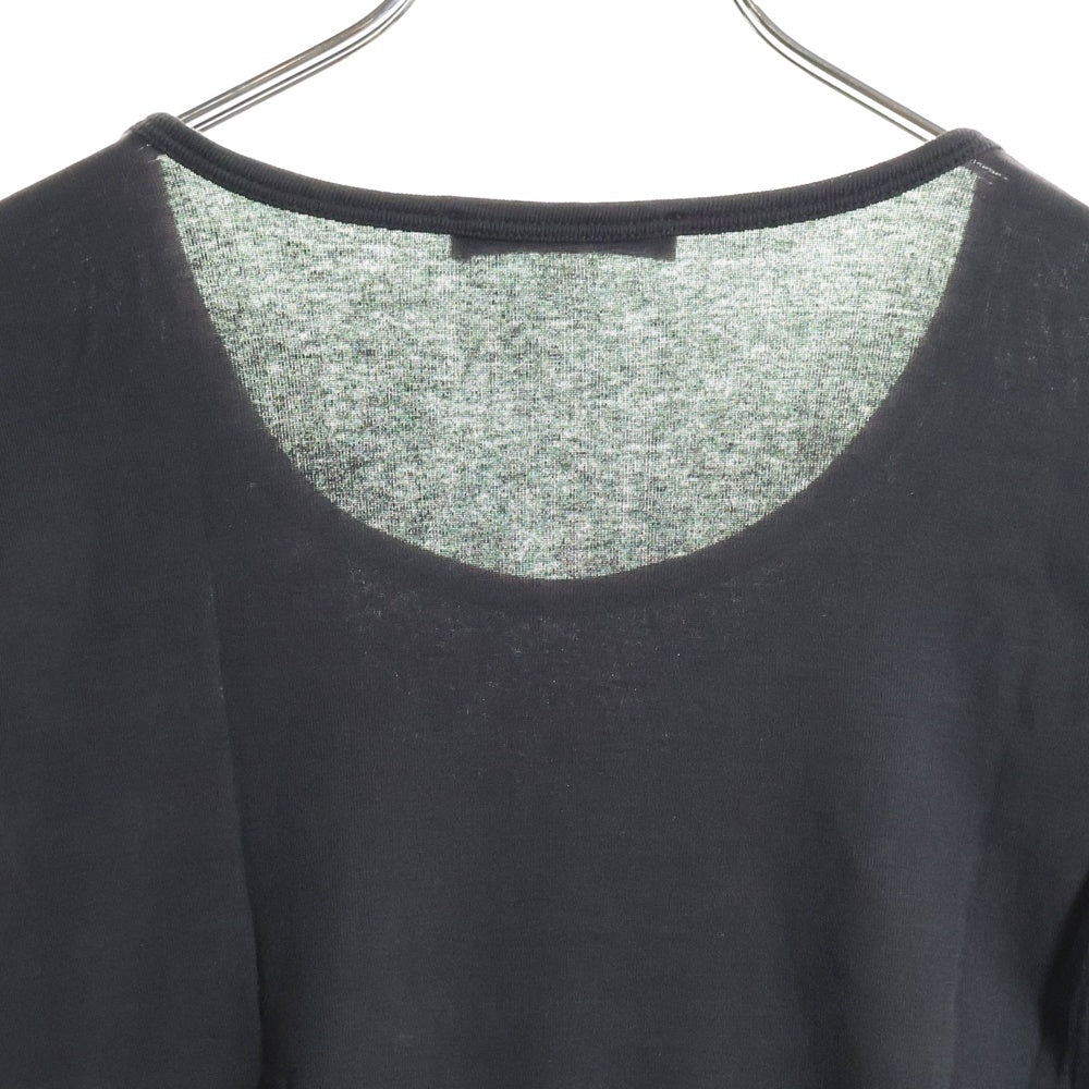 LEMAIRE(ルメール) Rib U Neck TーShirt TO1109 LJ1016 リブUネック 半袖Tシャツ カットソー