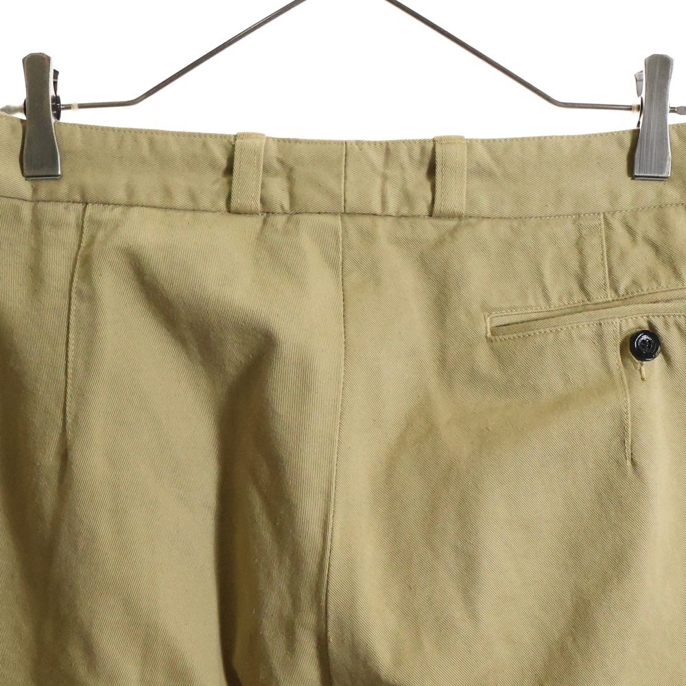 OUTIL(ウティ) PANTALON MACAU コットンチノ ミリタリーパンツ ベージュ