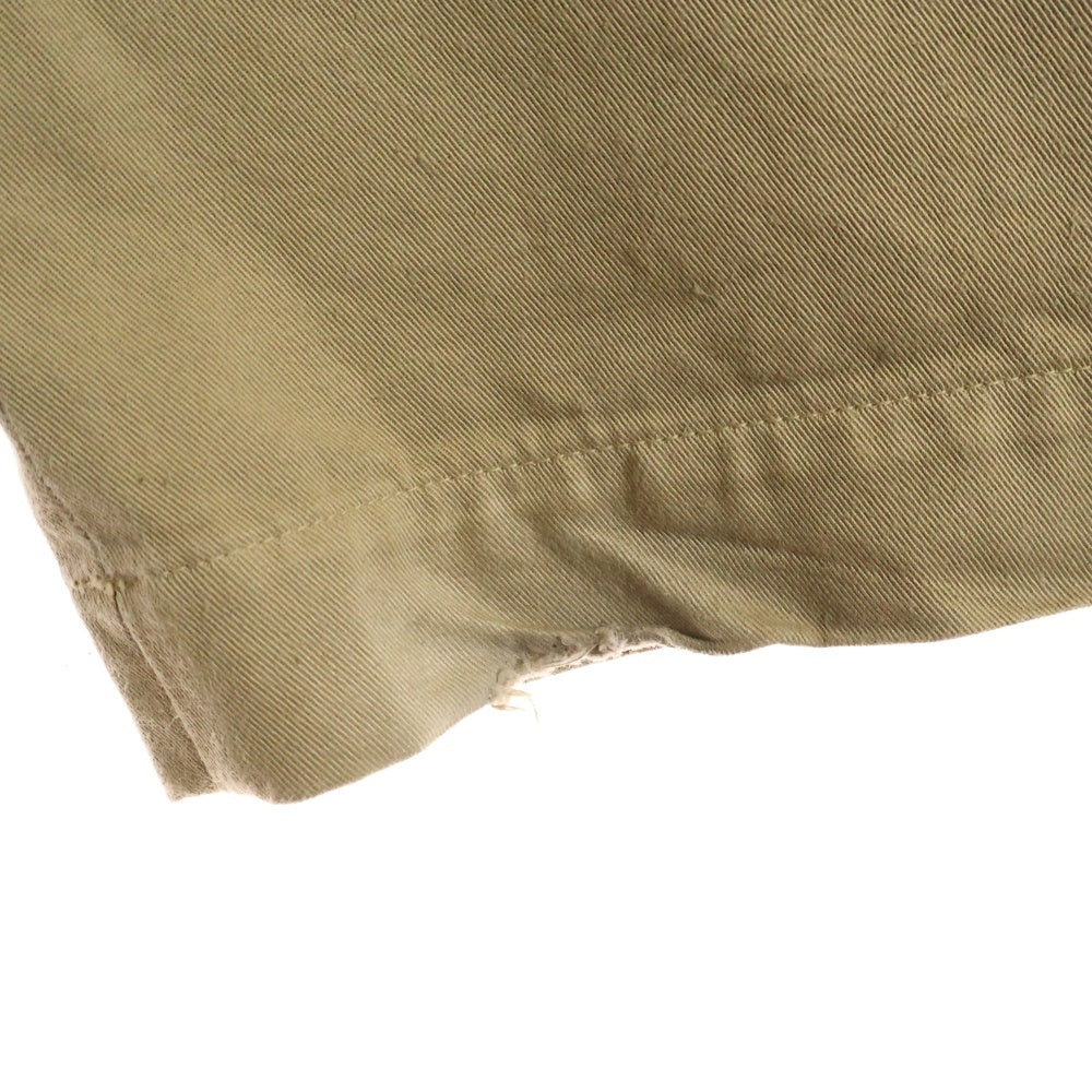 OUTIL(ウティ) PANTALON MACAU コットンチノ ミリタリーパンツ ベージュ