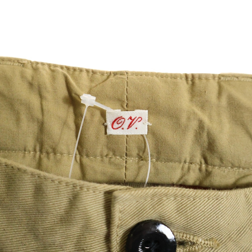 OUTIL(ウティ) PANTALON MACAU コットンチノ ミリタリーパンツ ベージュ