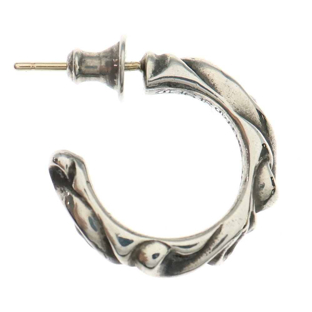 CHROME HEARTS(クロムハーツ) HOOP SCROOL スクロール フープピアス シルバー BCA102