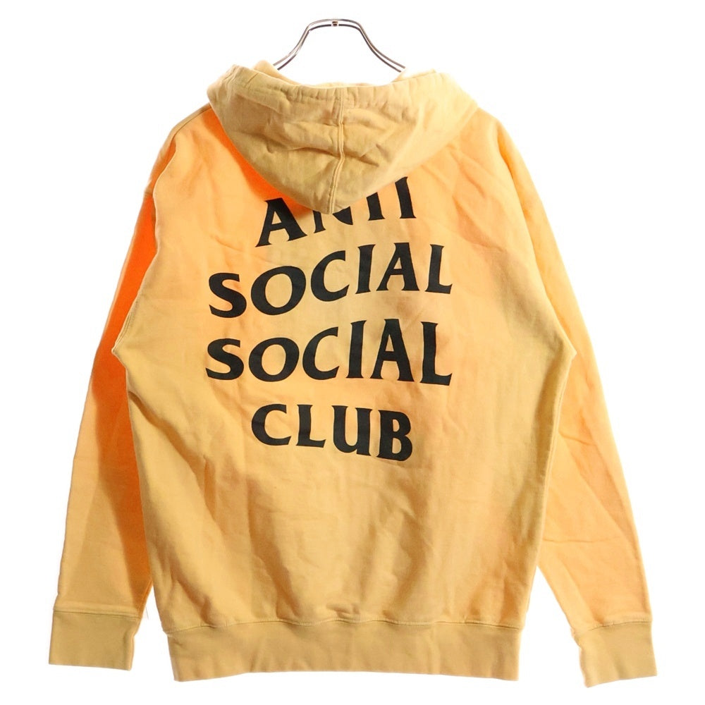 ANTI SOCIAL SOCIAL CLUB(アンチソーシャルソーシャルクラブ) Stress Hoodie プルオーバーパーカー イエロー