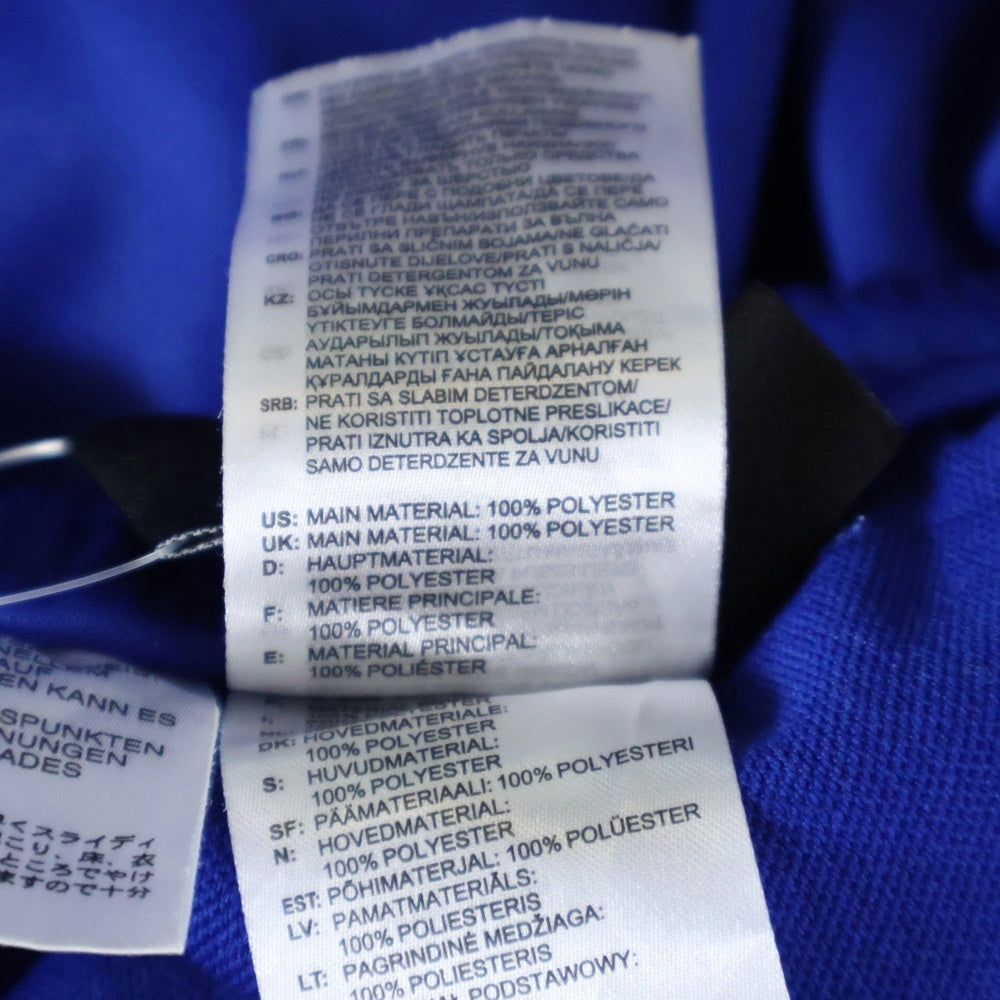 adidas(アディダス) ×Gosha Rubchinskiy ゴーシャラブチンスキー ロゴ刺繍 サイドスリーストライプ トラックパンツ ブルー DP5309