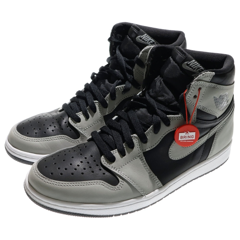 NIKE(ナイキ) AIR JORDAN 1 RETRO HIGH OG SHADOW 2.0 555088-035 エアジョーダン1 シャドウ 2.0 ハイカットスニーカー グレー/ブラック US10/28cm