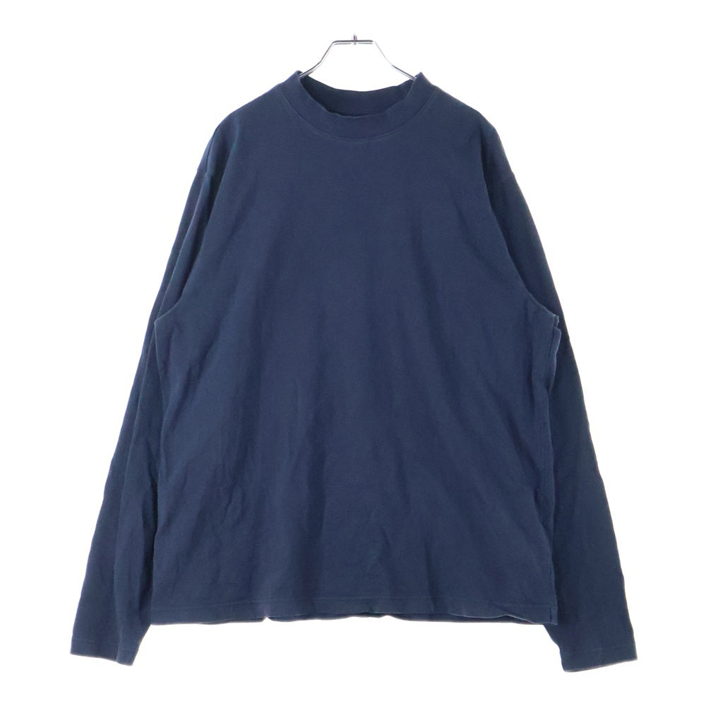 YEEZY GAP(イージーギャップ) コットン ロングスリーブ長袖Tシャツ カットソー 537288 ネイビー