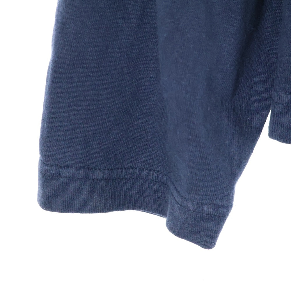 YEEZY GAP(イージーギャップ) コットン ロングスリーブ長袖Tシャツ カットソー 537288 ネイビー