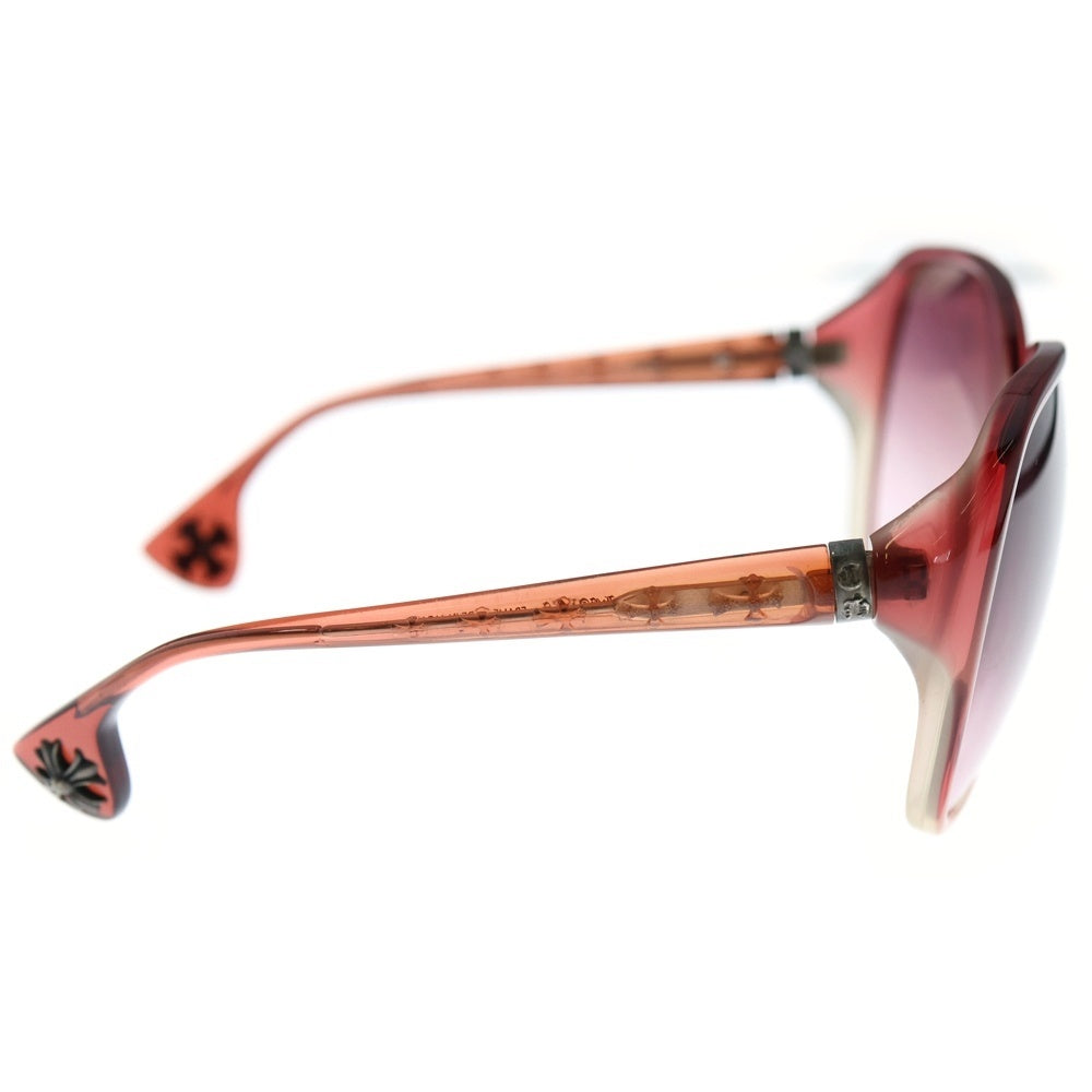 CHROME HEARTS(クロムハーツ) CONCHA グラデーション クロステンプル 眼鏡 アイウェア サングラス バーガンディ