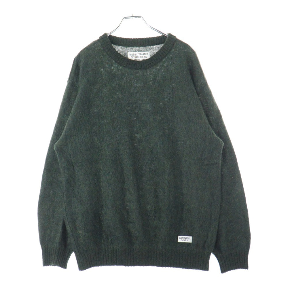 WACKO MARIA(ワコマリア) MOHAIR KNIT CARDIGAN モヘアニットカーディガン グリーン