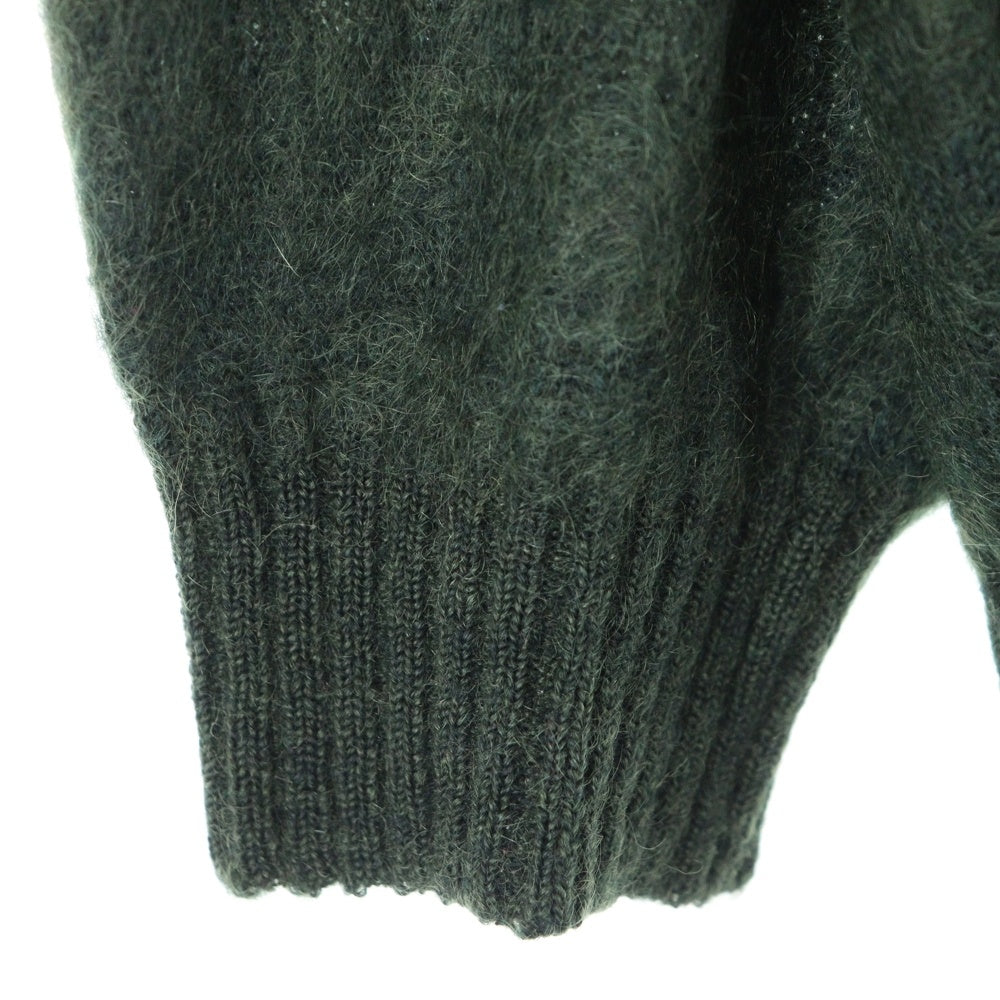 WACKO MARIA(ワコマリア) MOHAIR KNIT CARDIGAN モヘアニットカーディガン グリーン