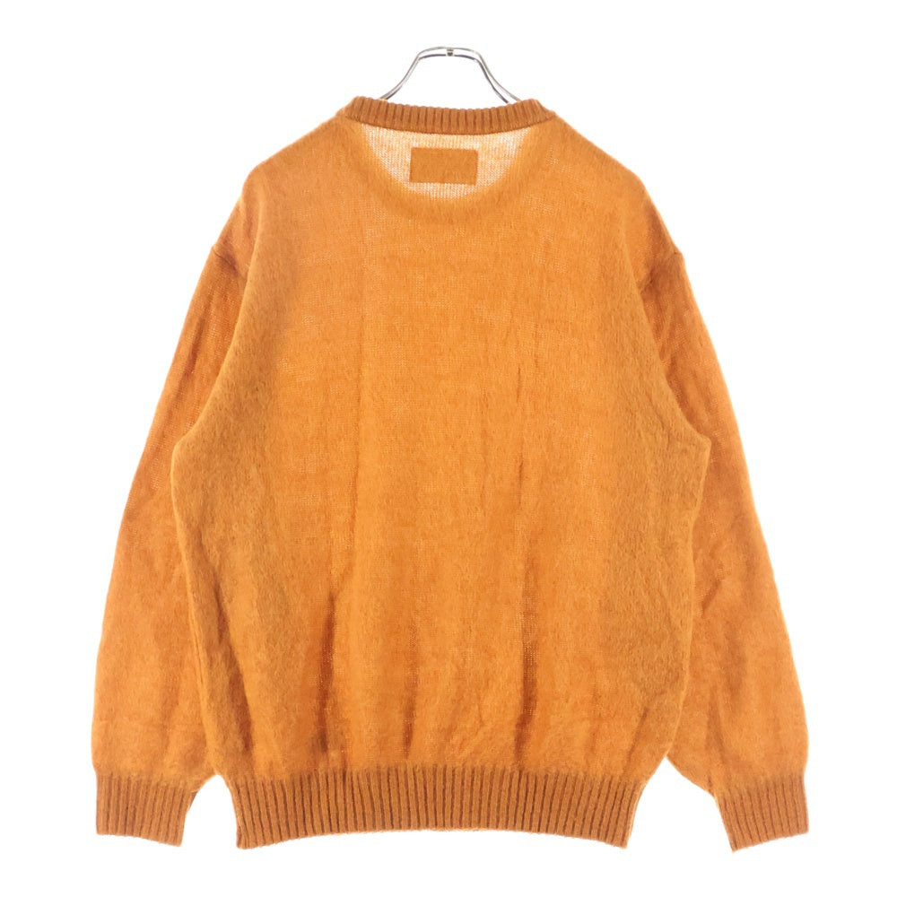 WACKO MARIA(ワコマリア) MOHAIR KNIT SWEATER モヘアニットセーター オレンジ