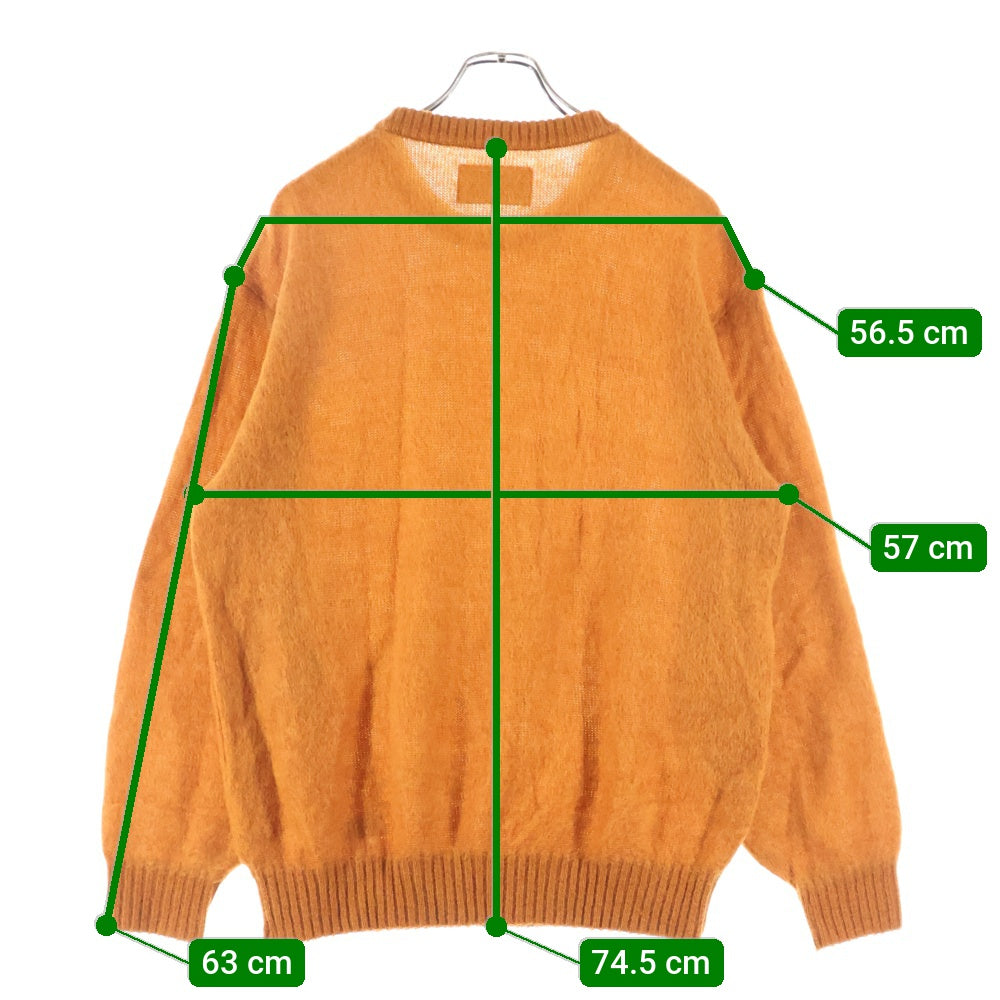 WACKO MARIA(ワコマリア) MOHAIR KNIT SWEATER モヘアニットセーター オレンジ