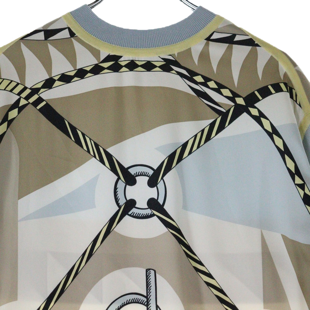 HERMES(エルメス) ツイルレーヌ ワンピース シルク ウール マルチ レディース 3H2825DJ