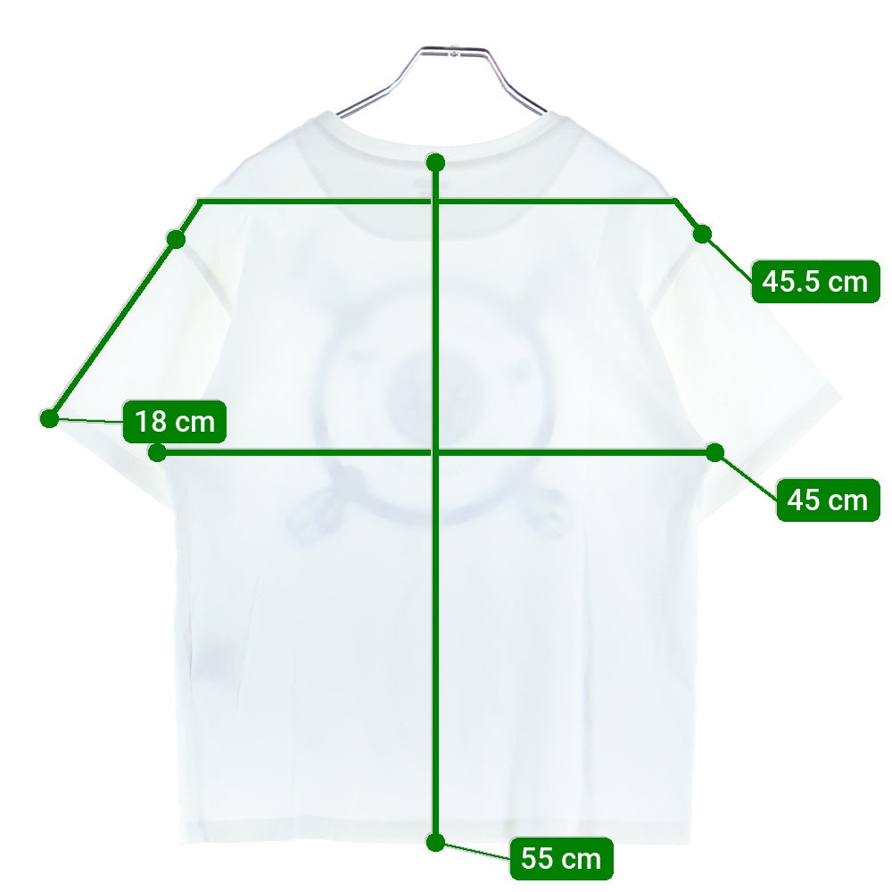 HERMES(エルメス) 20SS 馬具柄プリント半袖Tシャツ レディース ホワイト