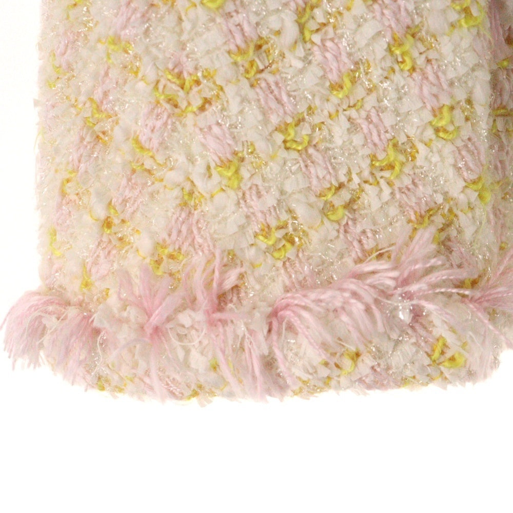 CHANEL(シャネル) 1992 Two Pocketed Multicolor Fantasy Tweed Jacket ファンシー ツイード ジャケット レディース マルチ