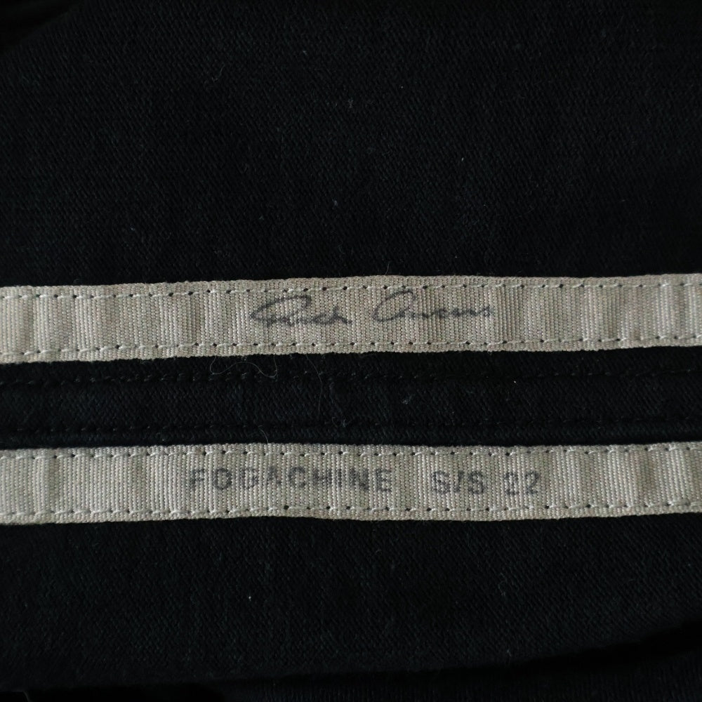 Rick Owens(リックオウエンス) 22SS Crewneck Long Sleeve Tee クルーネック ロングスリーブカットソー 長袖 ロンT RU01B1277-BA