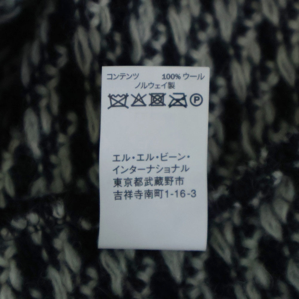 L.L.Bean(エルエルビーン) NORWEGIAN SWEATER クルーネックニットセーター ネイビー 259447